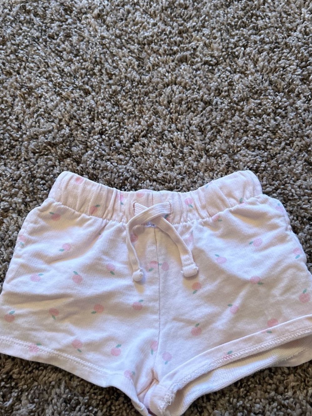 Carter's Light Pink Fruit Print Baby/Toddler Shorts